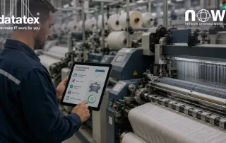 Preventive maintenance in textile production facility